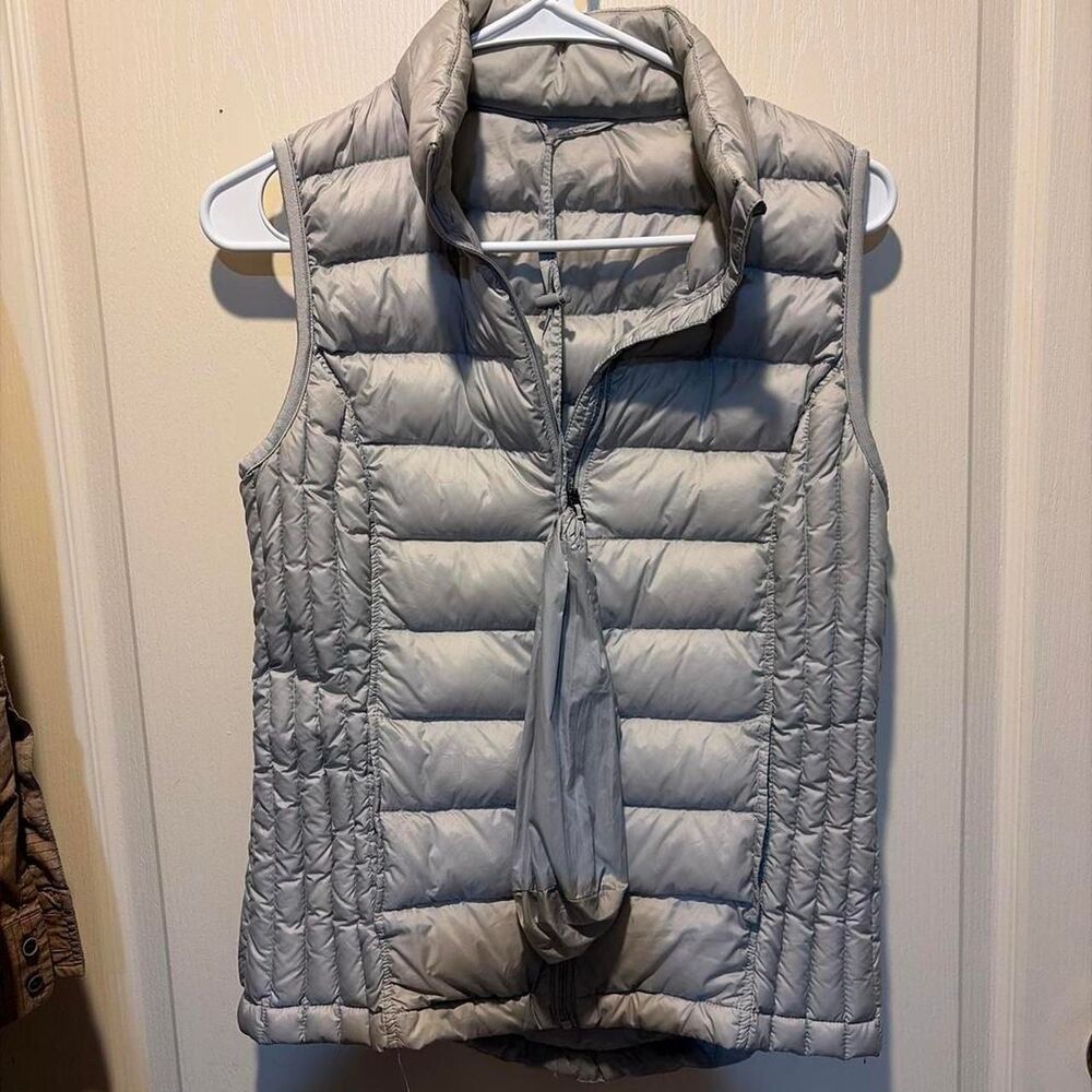 Unbranded Women's Grey and Blue Gilet